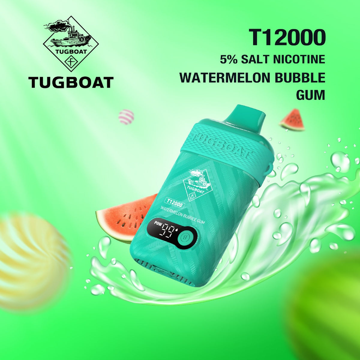 TUGBOAT 12000 Puffs Disposable Vape Device