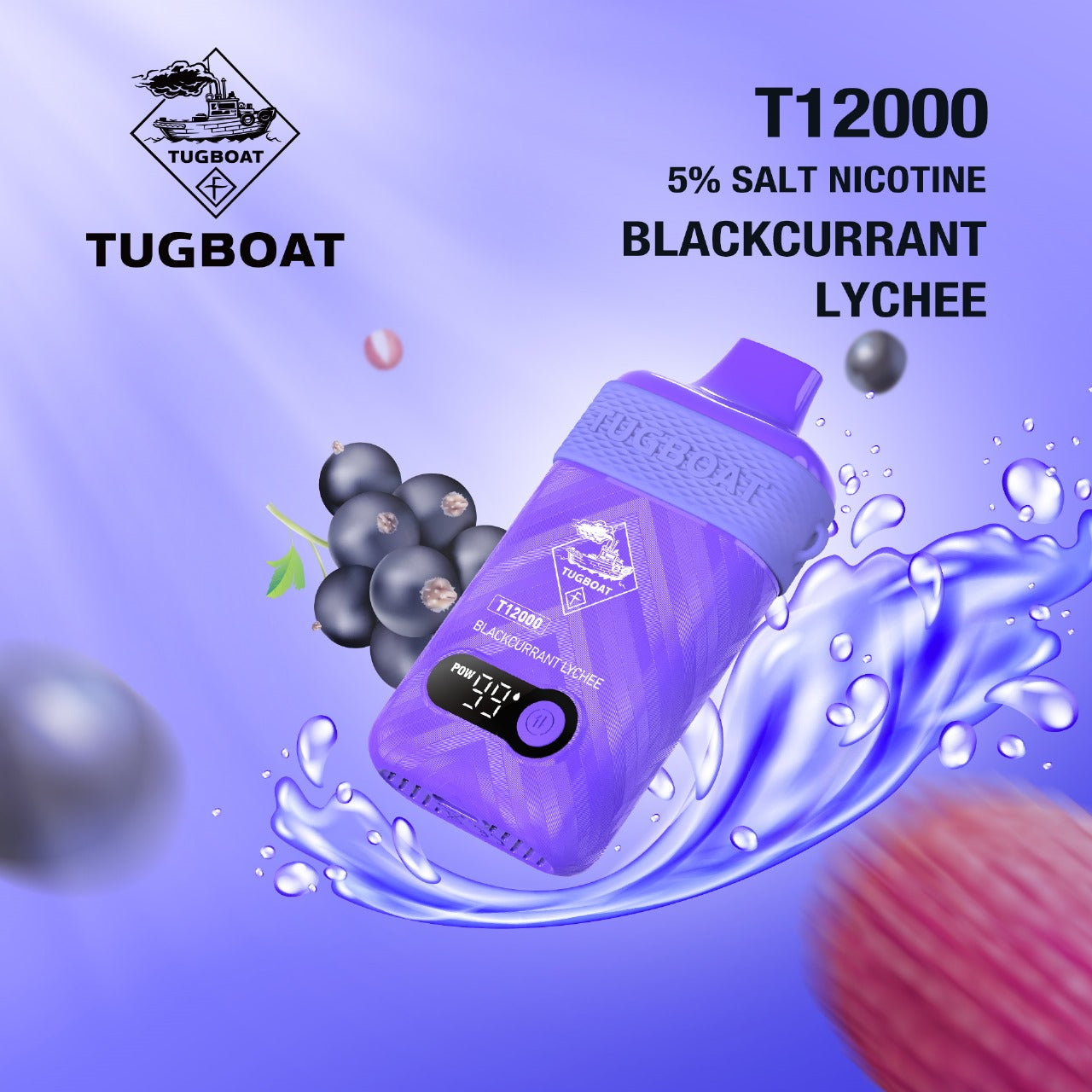 TUGBOAT 12000 Puffs Disposable Vape Device