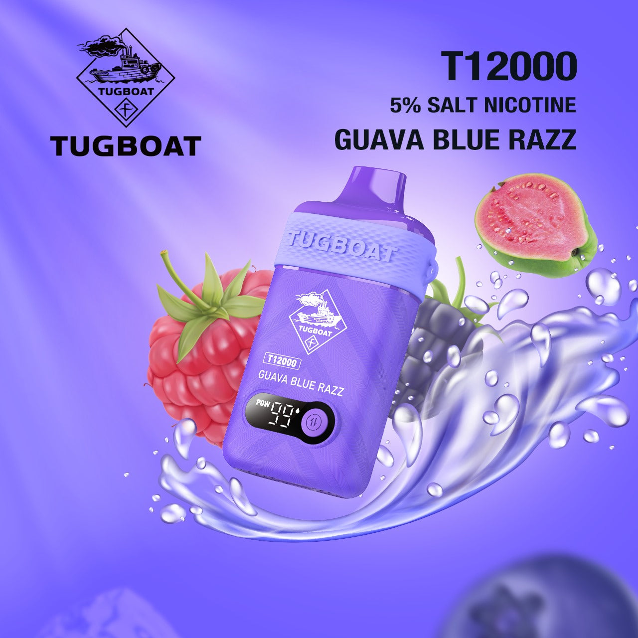 TUGBOAT 12000 Puffs Disposable Vape Device
