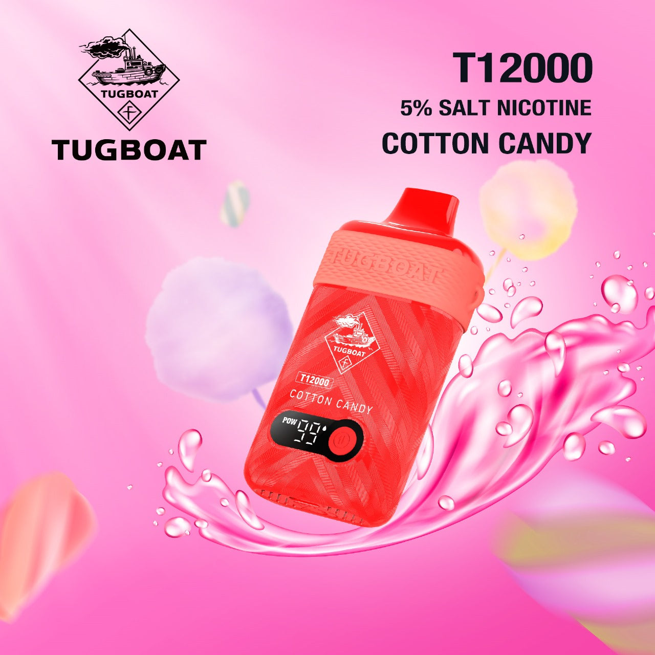 TUGBOAT 12000 Puffs Disposable Vape Device
