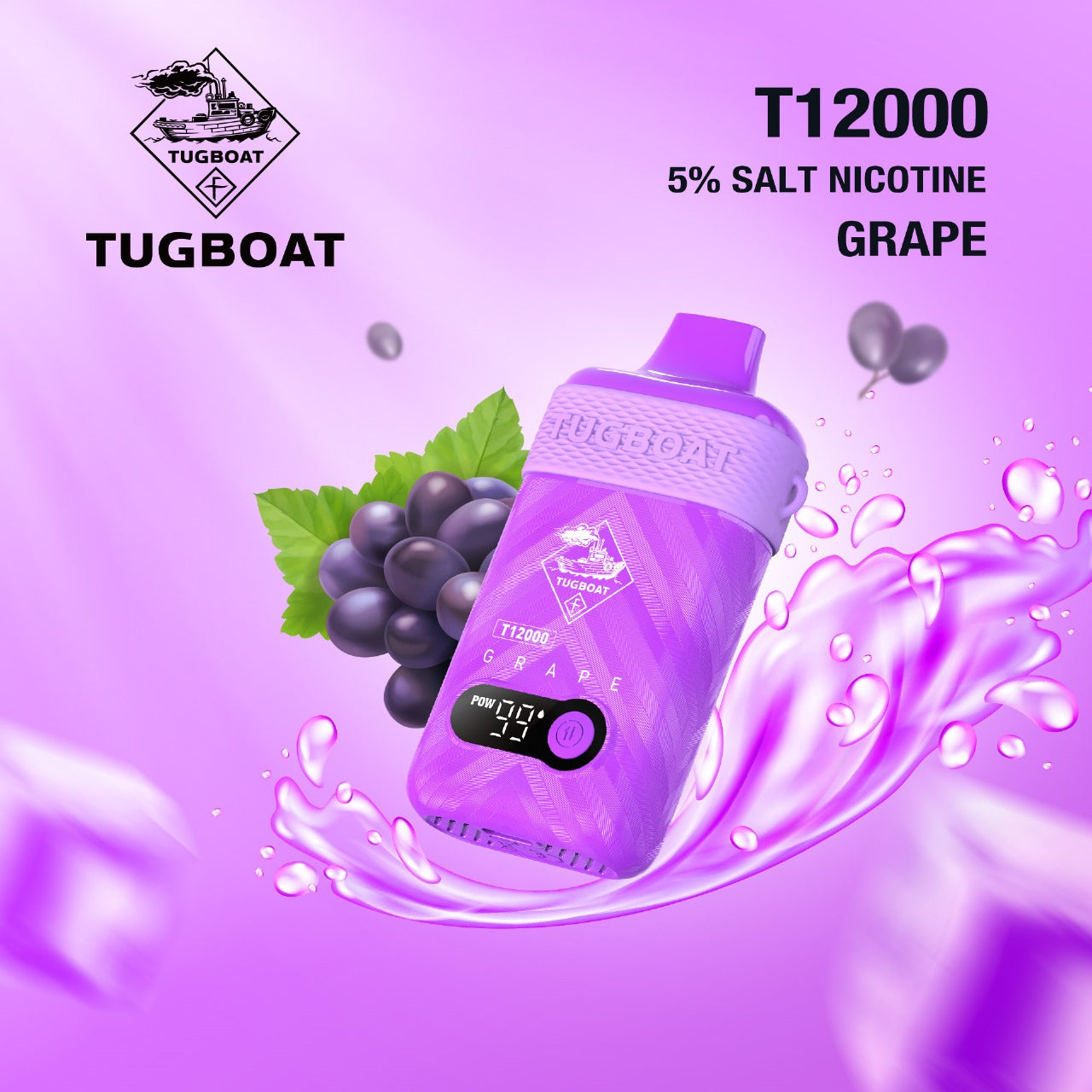 TUGBOAT 12000 Puffs Disposable Vape Device