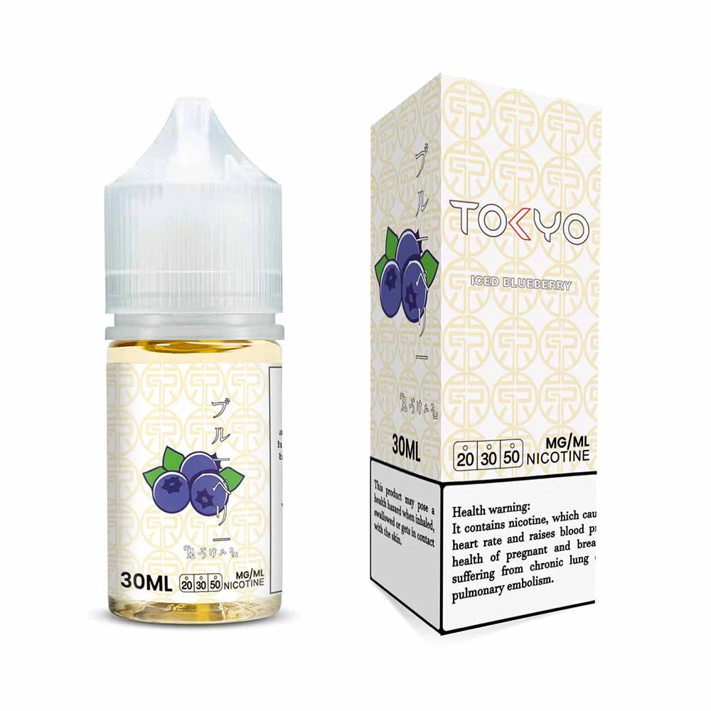 Tokyo 30ml Salt Nic E-liquids - 50mg/ml