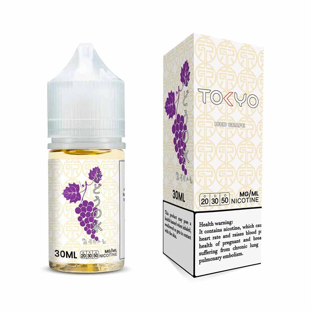 Tokyo 30ml Salt Nic E-liquids - 50mg/ml
