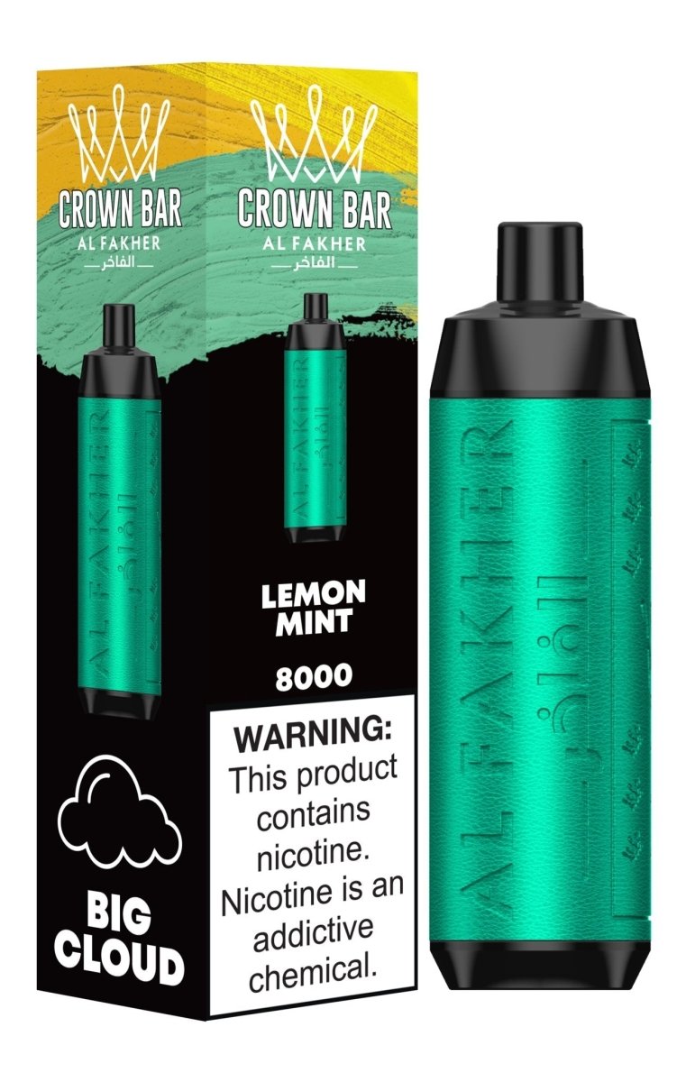 Al Fakher - Al Fakher Crown Bar 8000 Puffs Disposable Vape Box of 10 - theno1plugshop