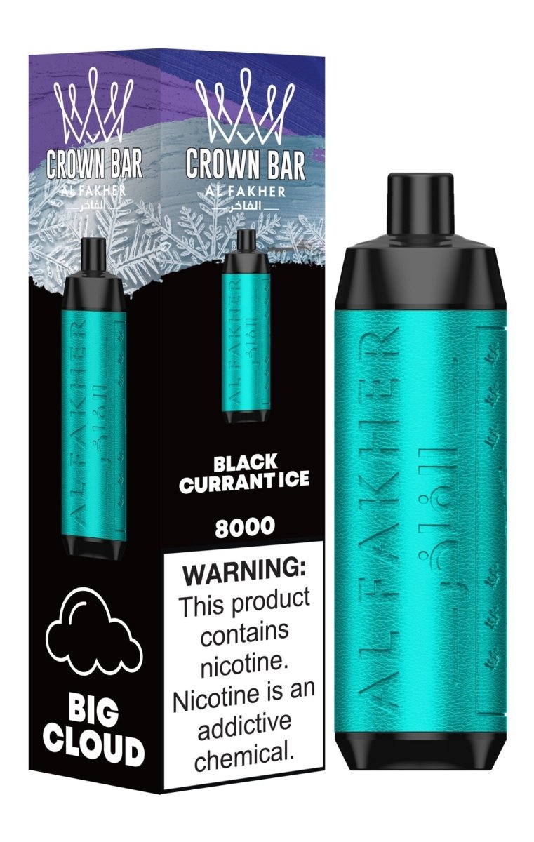Al Fakher - Al Fakher Crown Bar 8000 Puffs Disposable Vape Box of 10 - theno1plugshop
