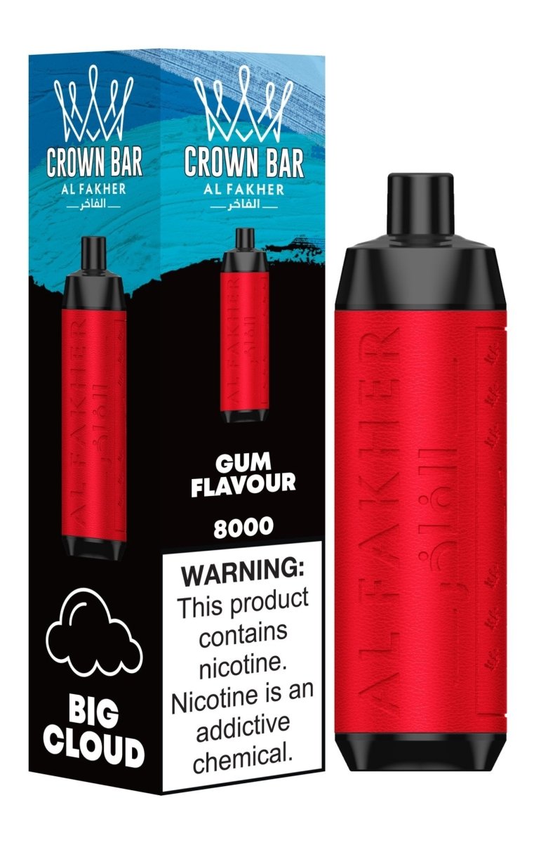 Al Fakher - Al Fakher Crown Bar 8000 Puffs Disposable Vape Box of 10 - theno1plugshop