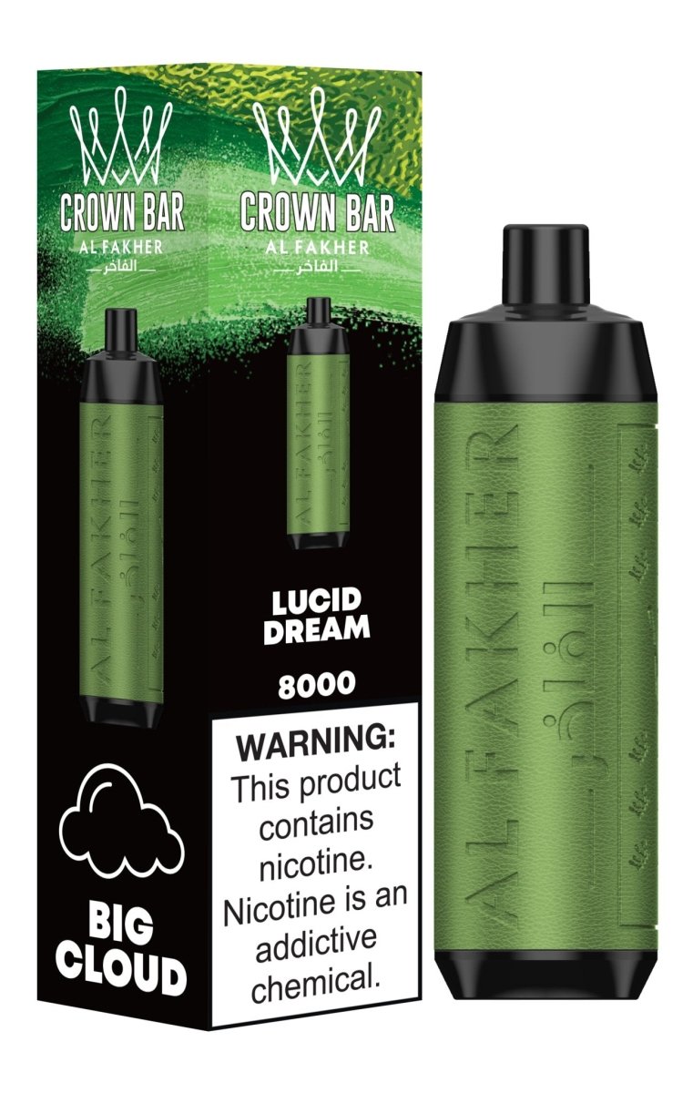 Al Fakher - Al Fakher Crown Bar 8000 Puffs Disposable Vape Box of 10 - theno1plugshop