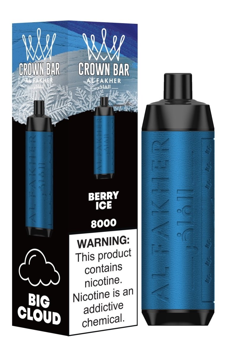 Al Fakher - Al Fakher Crown Bar 8000 Puffs Disposable Vape Box of 10 - theno1plugshop