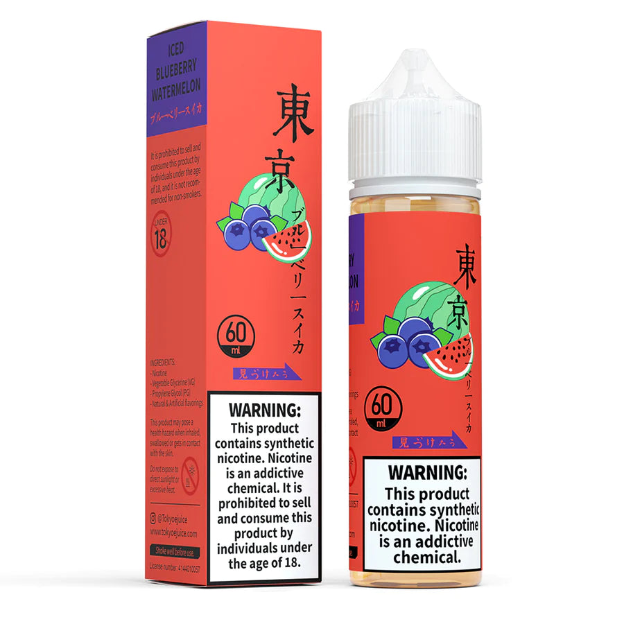 Tokyo E-liquid 60ml Shortfill-3mg/ml